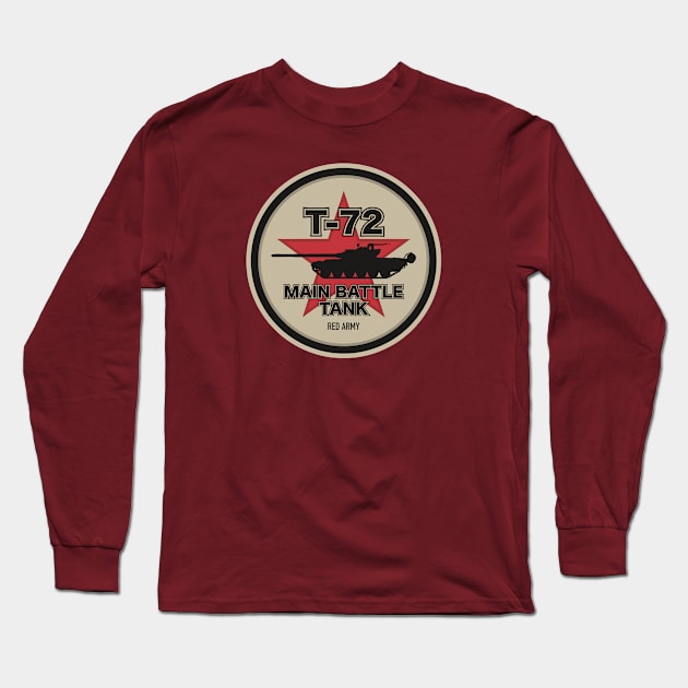 T-72 Tank Long Sleeve T-Shirt by Firemission45